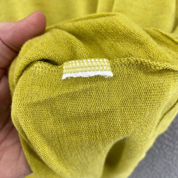 CAbi Top Womens Small Green Cowl Neck Long Sleeve Slouchy Stretch Knit Pullover - Picture 6 of 9